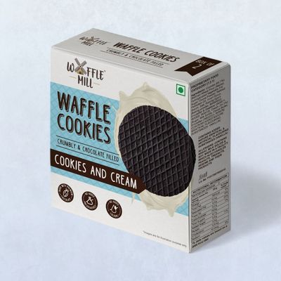 Waffle Mill Cookies - Cookies And Cream (Box Of 2)