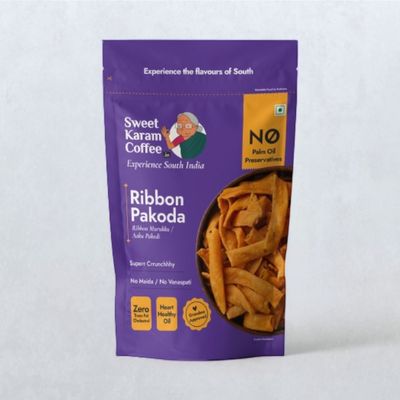 Sweet Karam Coffee Ribbon Pakoda
