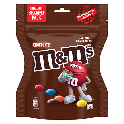 m&m's Milk Chocolate Candies Resealable Sharing Pack