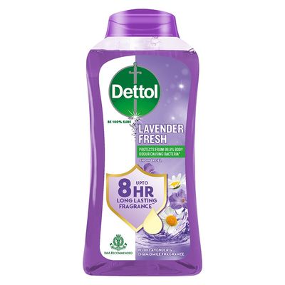 Dettol Body Wash and Shower Gel for Women and Men, Lavender Fresh-250ml
