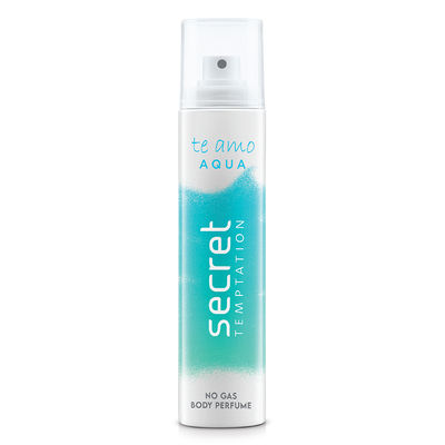 Secret Temptation Te Amo Aqua No Gas Perfume Body Spray for Women
