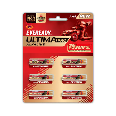 Eveready Ultima Pro Alkaline AAA Battery | 800% Longer Lasting