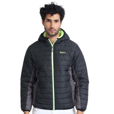 Boldfit Men's Bomber Jacket Polyester Padded Winter | M