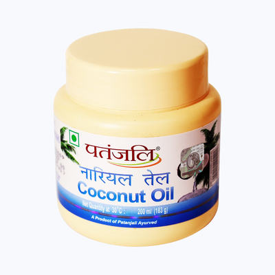 Patanjali Coconut Oil Jar Nariyal Ka Tel for Strong and Long Hair Jar