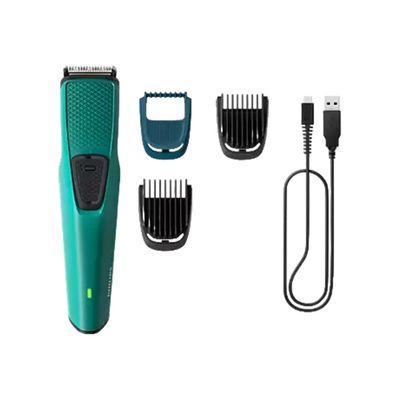 Philips SkinProtect Beard Trimmer for Men|DuraPower Technology|Self-Sharpened Steel Blade|BT1234/18
