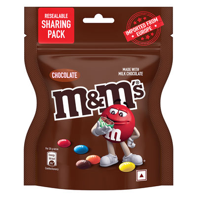 m&m's Milk Chocolate Candies Resealable Sharing Pack