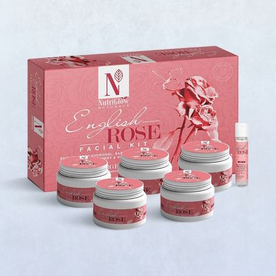 NutriGlow Naturals English Rose Facial Kit