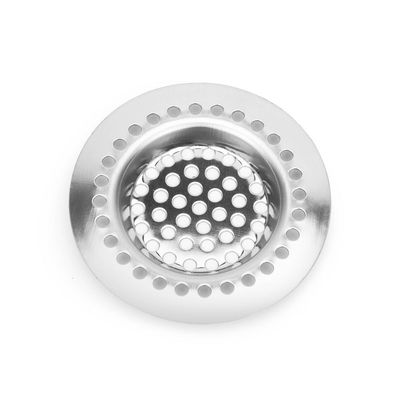 Fackelmann Stainless Steel Sink Strainer, 6.3 Cm | Long-Lasting Construction | Easy To Use & Clean