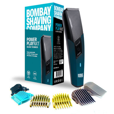 Bombay Shaving Company Power Play Next Trimmer | Type C Charging | Long Battery Life | 6 Length Attachments