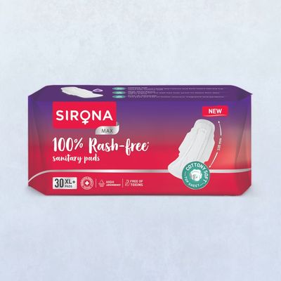 Sirona Rash Free XL+ Sanitary Pads