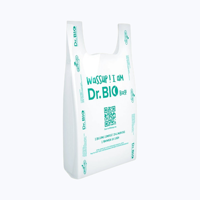 Dr. Bio Carry Bags | Medium | 13 X 16 Inch | Compostable