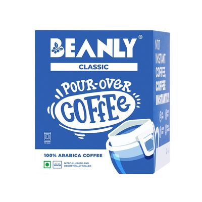 Beanly Classic Pour Over Medium Roast Hot Brew Coffee