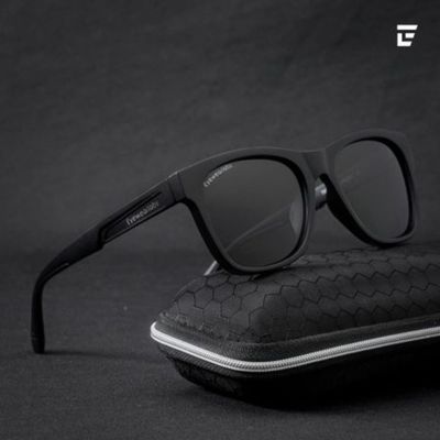 Eyewearlabs Men Sunglassses Gravity Matte Black Square
