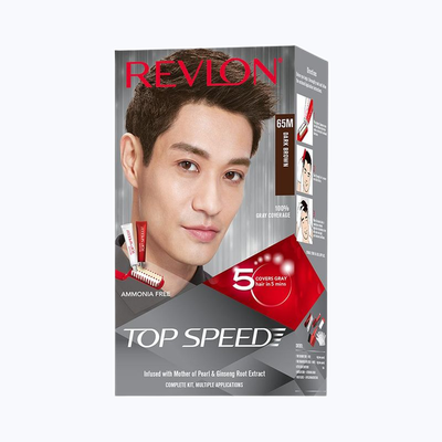 Revlon Top Speed Hair Color Man-Dark Brown