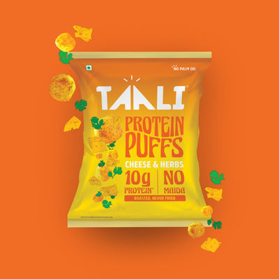 Taali Protein Puffs - Cheese & Herbs