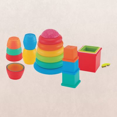 Funskool Giggles Stack N Nest Toy Set - Perfect for Little Hands