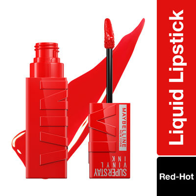 Maybelline New York Superstay Vinyl Ink Liquid Lipstick - Red Hot | Cruelty Free
