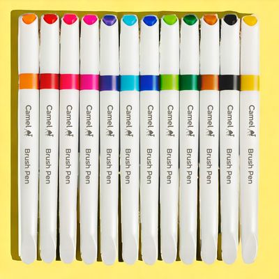 Camel Brush Pen 12 Shades