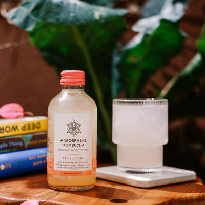 ATMOSPHERE STUDIO Spicy Ginger Kombucha