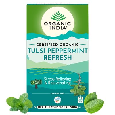Organic India Tulsi Peppermint Refresh