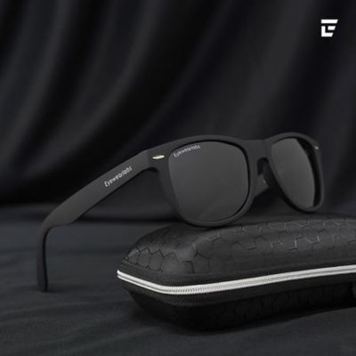 Eyewearlabs Men Sunglassses Atom Black Wayfarer