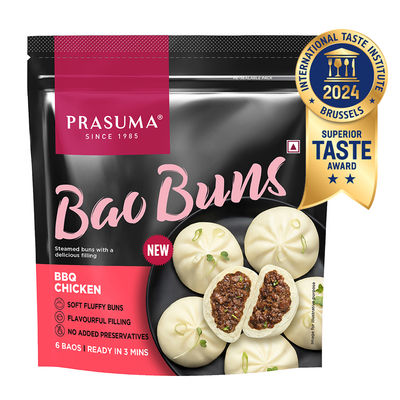 Prasuma Bao Buns BBQ Chicken