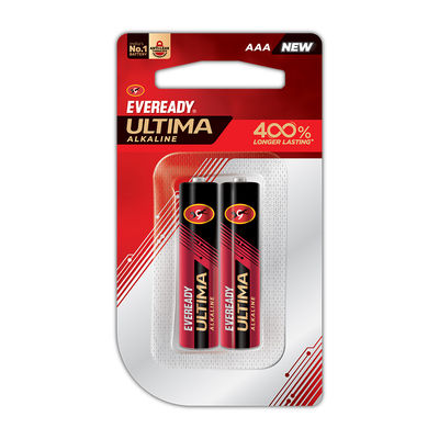 Eveready Ultima Alkaline AAA Battery, 400% Longer Lasting