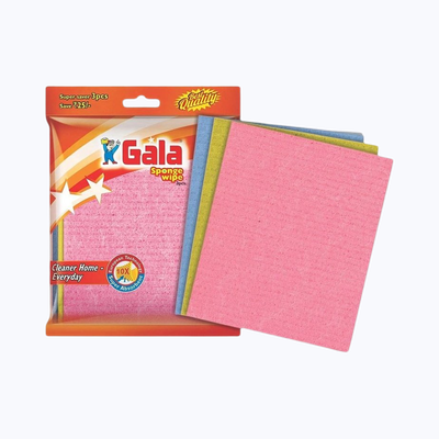Gala Sponge Wipe 3 pcs Set