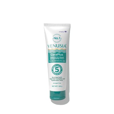 Venusia Ceraplus Cream For Dry Skin 5 Essential Ceramides Deep Moisturization & Barrier Face Cream