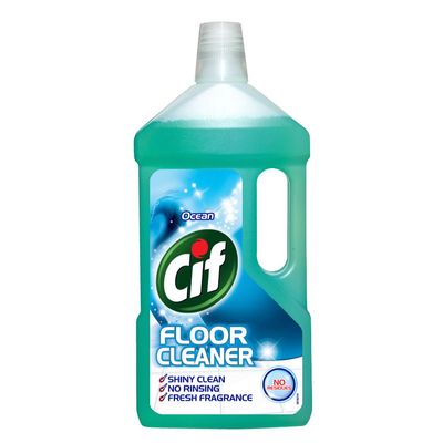 Cif Ocean All Purpose Fresh Aqua Scent Floor Cleaner | For Tough Stains