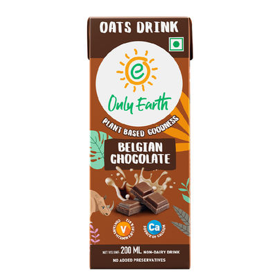 Only Earth Oats Belgian Chocolate Milk Shake Tetrapack