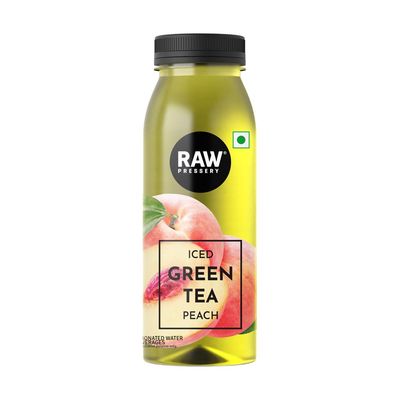 Raw Pressery Iced Green Tea Peach
