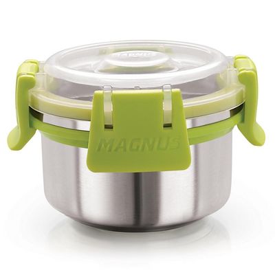 Magnus Klip Lock Stainless Steel Container- 100 Ml