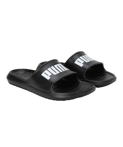 Puma Men's Divecat V2 Lite Unisex Slides | Black UK-Ind - 8
