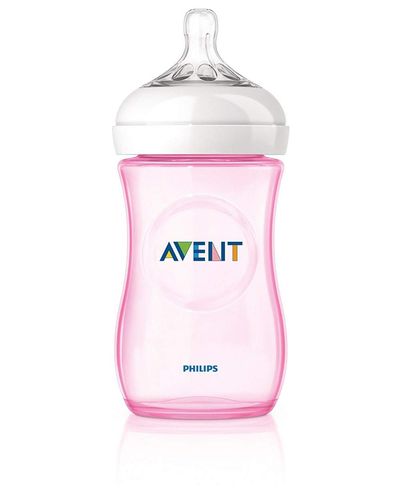 Philips Baby Care Natural Feeding Bottle For Kids | Pink | 1+ months