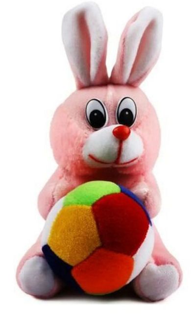 Sterling Rabbit Ball Stuffed Soft Toy Animal Baby Boy Girl Birthday 19 Cm