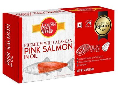 Golden Prize Pink Salmon Fillet In Oil