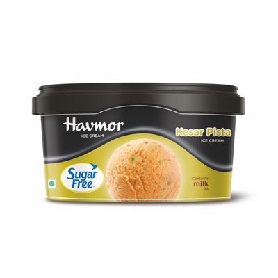 Havmor Sugar Free Kesar Pista Tub