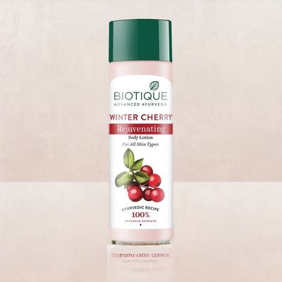 Biotique Winter Cherry Rejuvenating Body Lotion