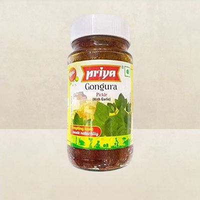 Priya Gongura Pickle With Garlic
