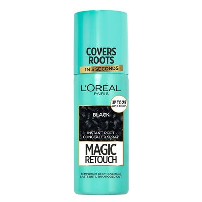 L'Oreal Paris Magic Retouch Root Touch Up Hair Colour Spray, 1 Black