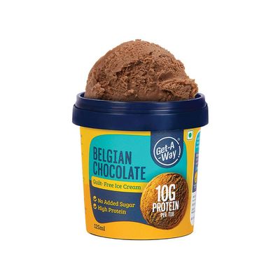 Get-A-Way Belgian Chocolate Ice Cream Cup
