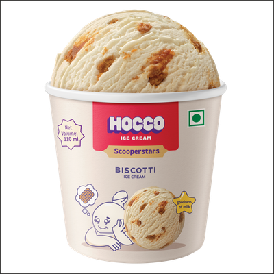 Hocco Biscotti Jumbo Ice Cream Cup