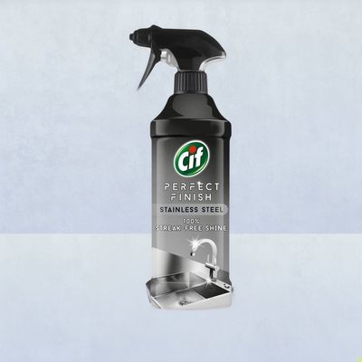 Cif Perfect Finish Stainless Steel Kitchen Cleaning Spray | Streak-Free Shine