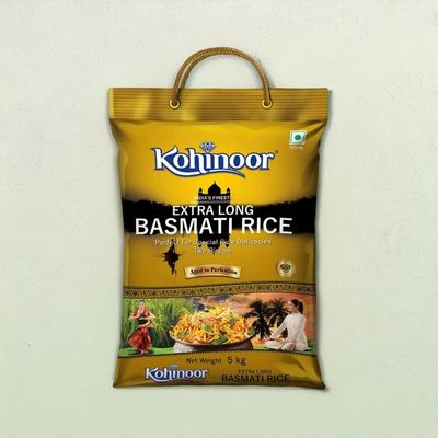 Kohinoor Gold Extra Long Basmati Rice with 2 years Grain Age | Polished