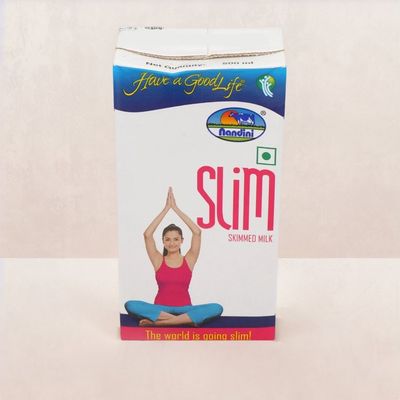 Nandini Goodlife Slim Skimmed Milk UHT (Tetra Pack)