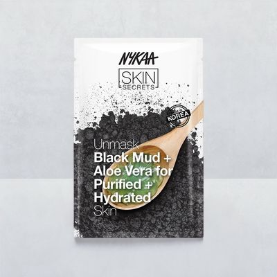 Nykaa Skin Secrets Black Mud + Aloe Vera