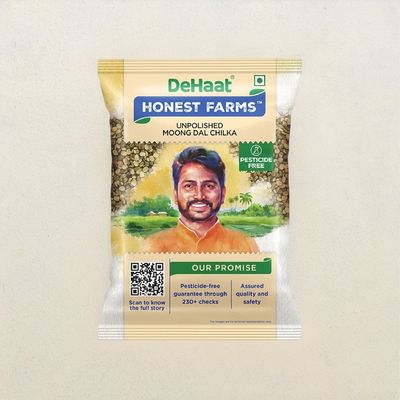 Dehaat Honest Farms Unpolished Moong Dal Chilka