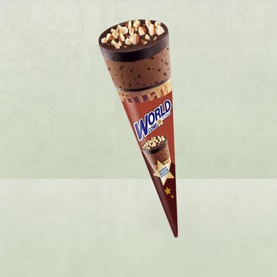 Havmor Double Belgian Choco Ice Cream Cone