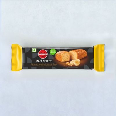 Winkies Café Select Banana Hazelnut Sliced Cake